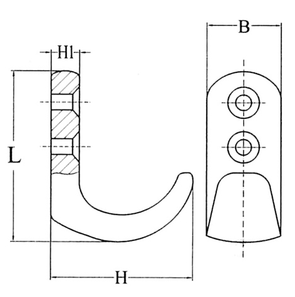 Clothes hook - Hooks and Coat Hanger - MTO Nautica Store