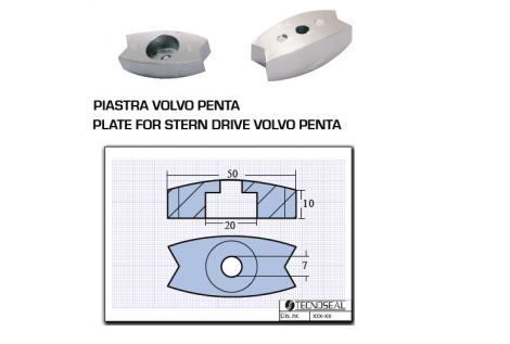 Volvo Penta plate