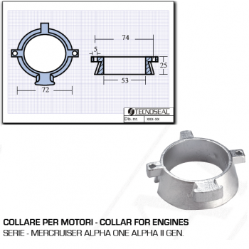 Collar for Mercruiser Alpha One Alpha II Gen engines