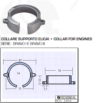 Propeller Support Collar Bravo Series I Bravo II