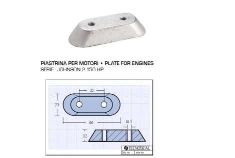 Plate for Johnson Engines