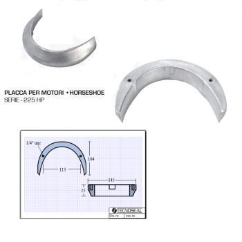 Plate for 225 HP Series Motors