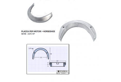 Plate for 225 HP Series Motors