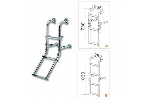 Folding ladder Tau