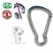 KONG Standard Wide carabiner in AISI 316 Stainless Steel