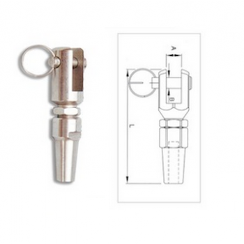 Fork Terminals for Steel Cables