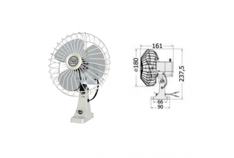 TMC adjustable fan - Electric fans and fans - MTO Nautica Store