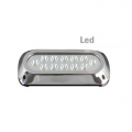 Led underwater lights in stainless steel