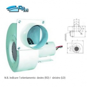 Centrifugal extractor fans CEM BLC