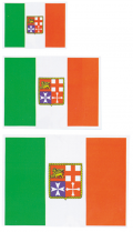 Self adhesive flag