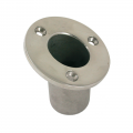 Flagpole flush mount socket