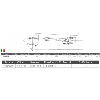 UC116-I CYLINDER