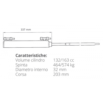 UC132-OBS CYLINDER