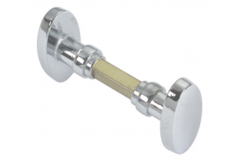 DOUBLE KNOB CHROME BRASS