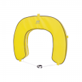 Horseshoe buoy with removable cover