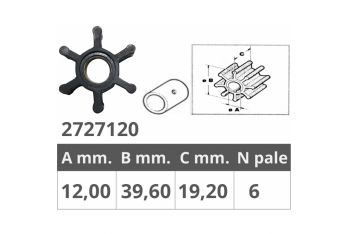 IMPELLER JAB.22405-JOHN.08-808B