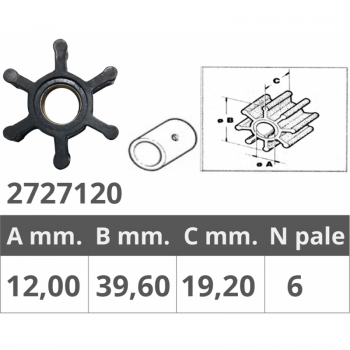 IMPELLER JAB.22405-JOHN.08-808B