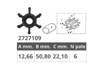 IMPELLER JAB.673-001-JOHN.09-1026B