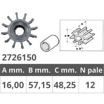 JABSCO IMPELLER 13554-6001