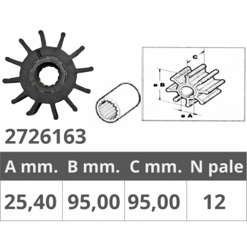 JABSCO IMPELLER 17938-0001