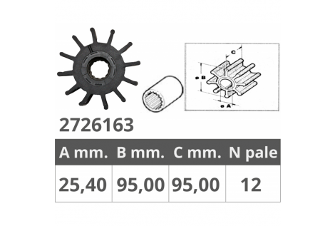 JABSCO IMPELLER 17938-0001