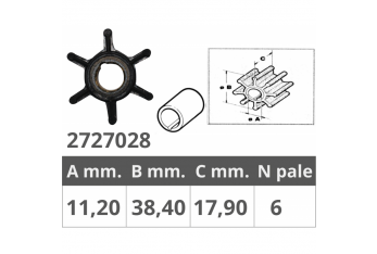 IMPELLER JOHNSON / EV. 2 / 4T 4/8 HP