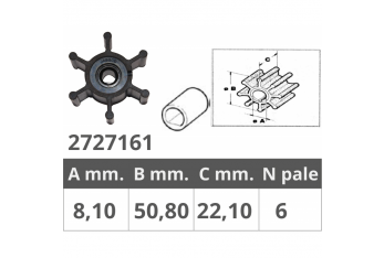 JABSCO NITRILE IMPELLER