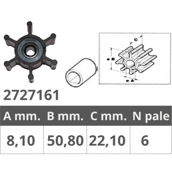 JABSCO NITRILE IMPELLER