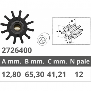 IMPELLER OMC RO3854072-987176 S.DR