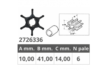 IMPELLER SUZUKI 2T 2-2,2-4-5-6-8 HP