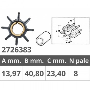 IMPELLER TOHATSU 2 / 4T 9.9-15-18 HP