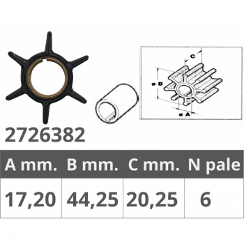 IMPELLER TOHATSU 2T 25-30 HP