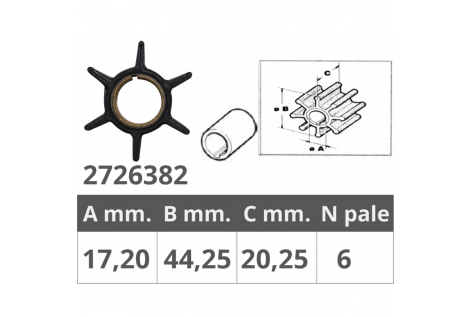 IMPELLER TOHATSU 2T 25-30 HP