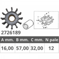 Volvo impeller 21213660/3862567