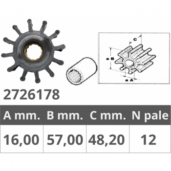 VOLVO IMPELLER 3842786