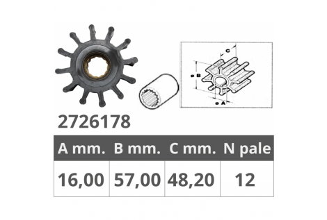 VOLVO IMPELLER 3842786