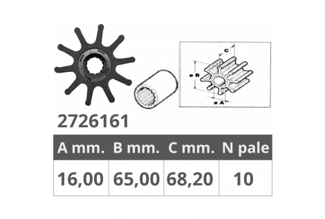 IMPELLER YANMAR 119593-42200