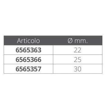 STAINLESS STEEL HOOD JOINT Ø MM.22