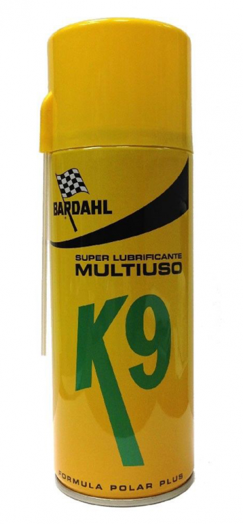 Lubrificante Spray Bardahl K9 Super lubrificante multiuso 400ml Bardahl