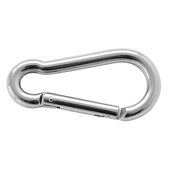 Stainless steel carabiner 316 Ø 5x50 mm