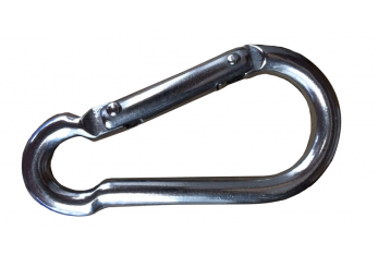 STAINLESS STEEL CARABINER Ø MM.8 AP. Transv.