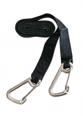 Safety harness tether s.s. hooks