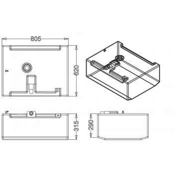 FUEL TANK LT. 140