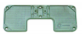 Aluminium transom protection board mm.280x115