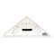 Triangle protractor