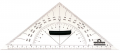 Triangle protractor