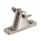 Stainless steel base deck hinge with pin